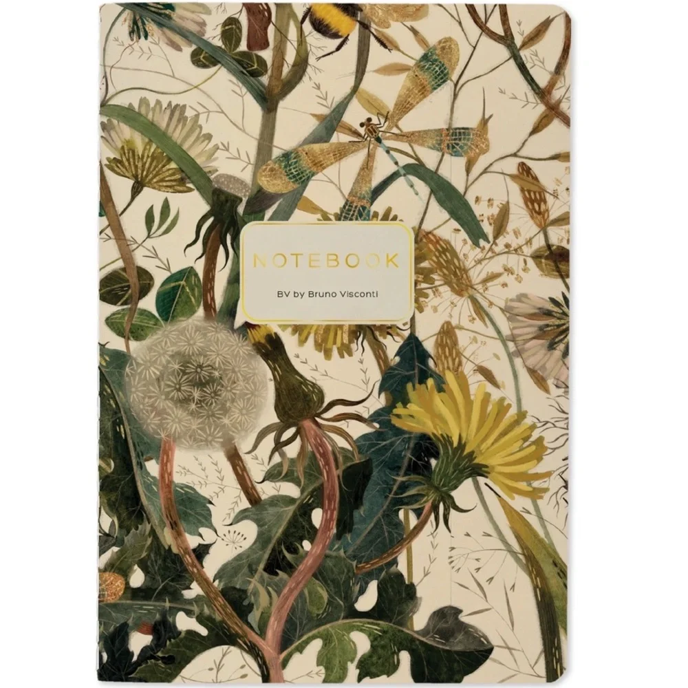 3 for $15 NEW BV by Bruno Visconti Soft Touch A5 Notebook - Spring Greens